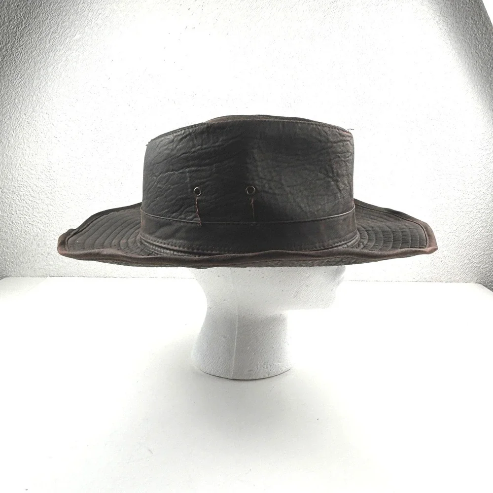 Gold Coast Sunwear Outback Safari‎ Hat Mens OS Brown Weathered Cotton
